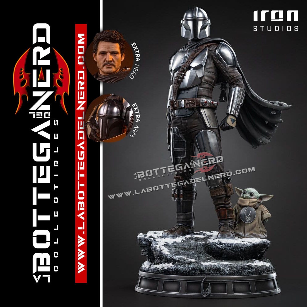 The Mandalorian & Grogu - Statue 1/4 The Mandalorian and Grogu 57cm