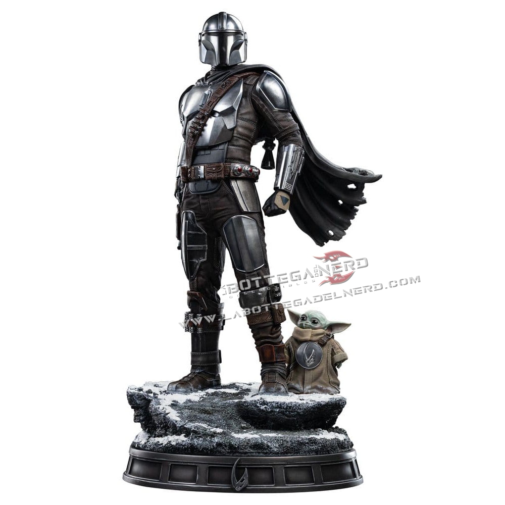 The Mandalorian & Grogu - Statue 1/4 The Mandalorian and Grogu 57cm - immagine 3