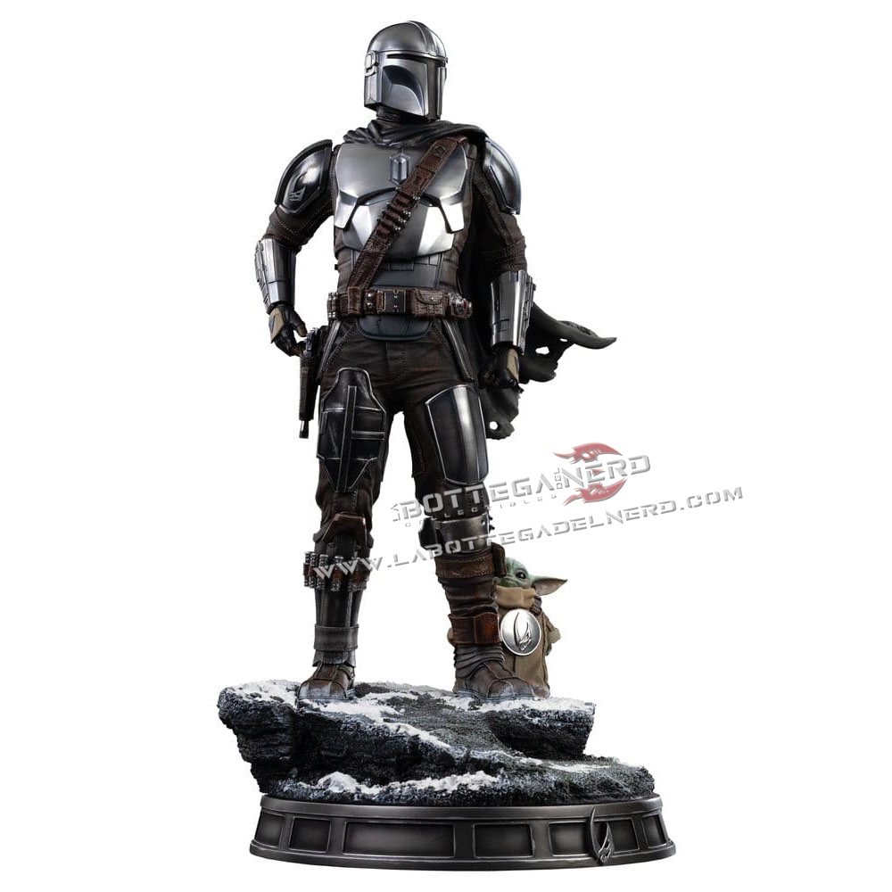The Mandalorian & Grogu - Statue 1/4 The Mandalorian and Grogu 57cm - immagine 4