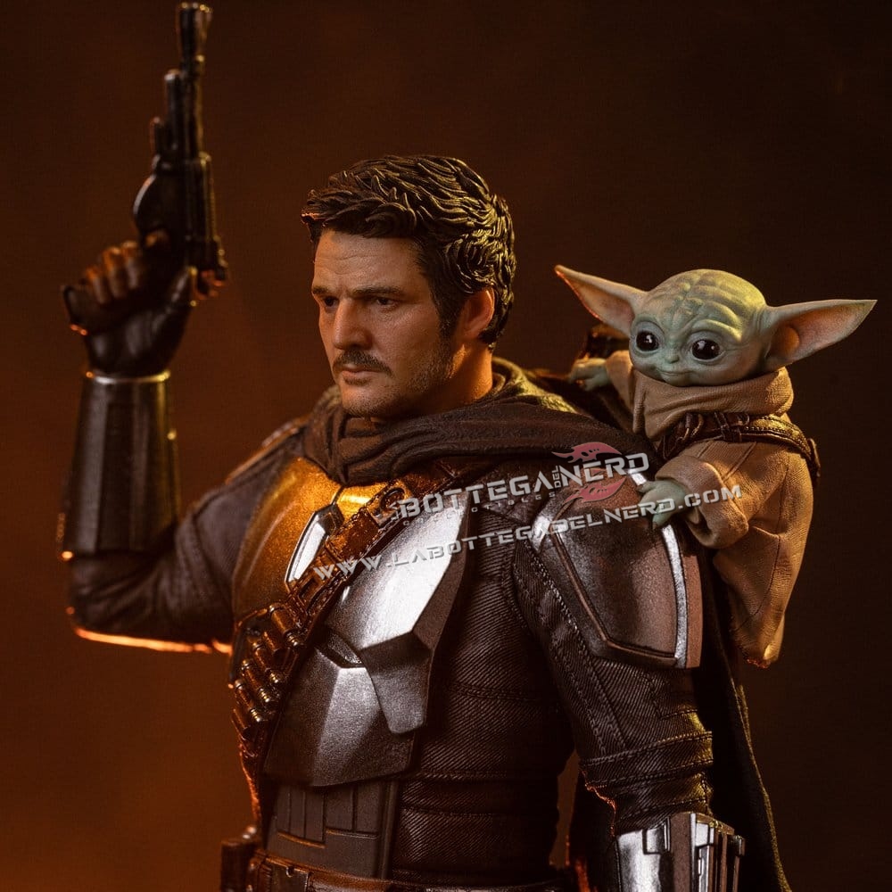 The Mandalorian & Grogu - Statue 1/10 The Mandalorian and Grogu 25cm - immagine 7
