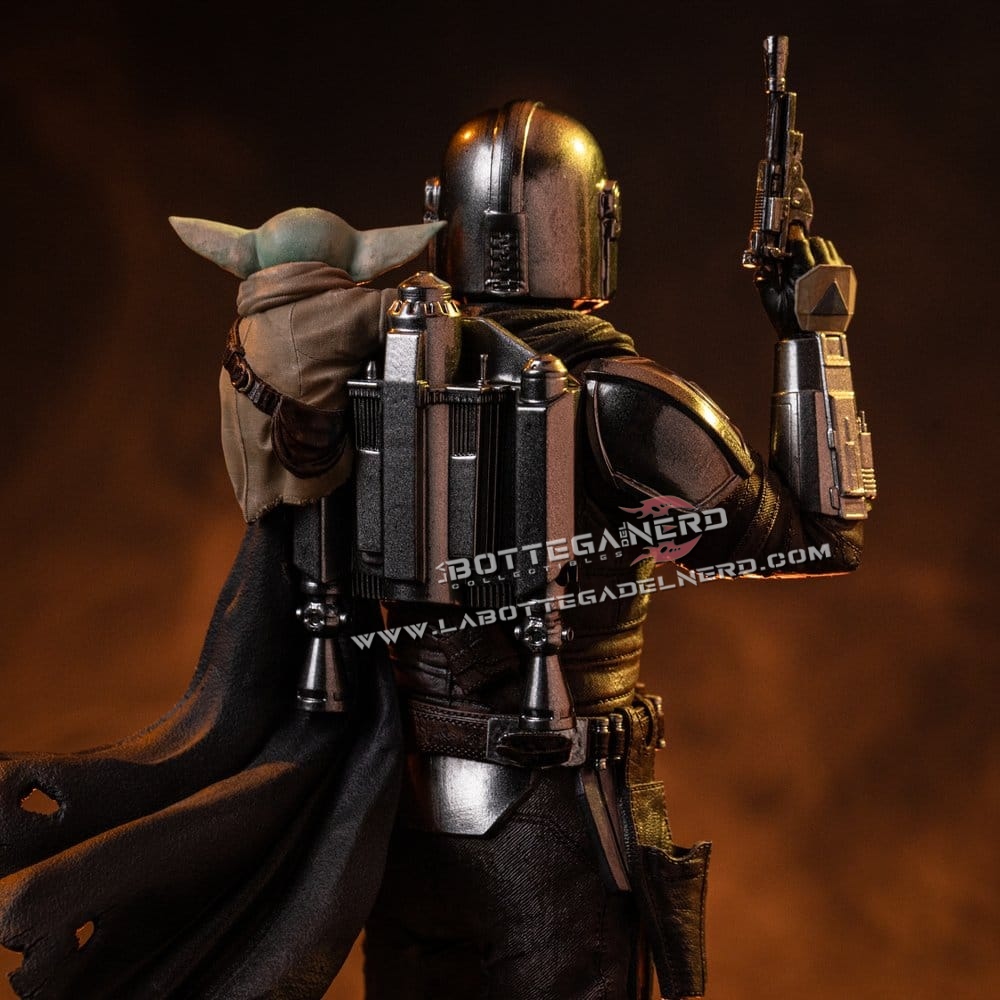 The Mandalorian & Grogu - Statue 1/10 The Mandalorian and Grogu 25cm - immagine 8