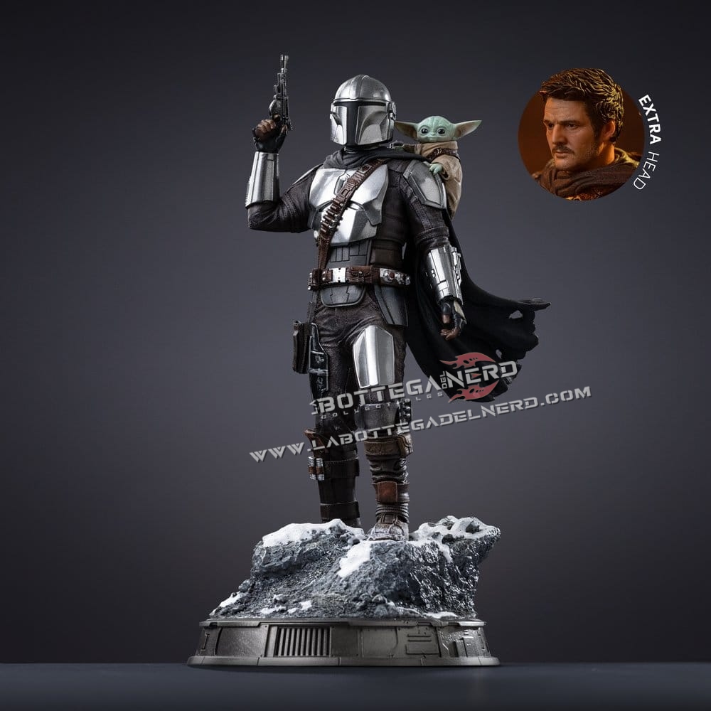 The Mandalorian & Grogu - Statue 1/10 The Mandalorian and Grogu 25cm - immagine 12