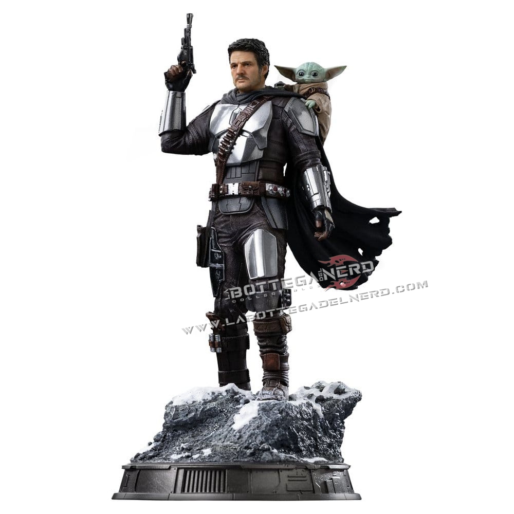 The Mandalorian & Grogu - Statue 1/10 The Mandalorian and Grogu 25cm