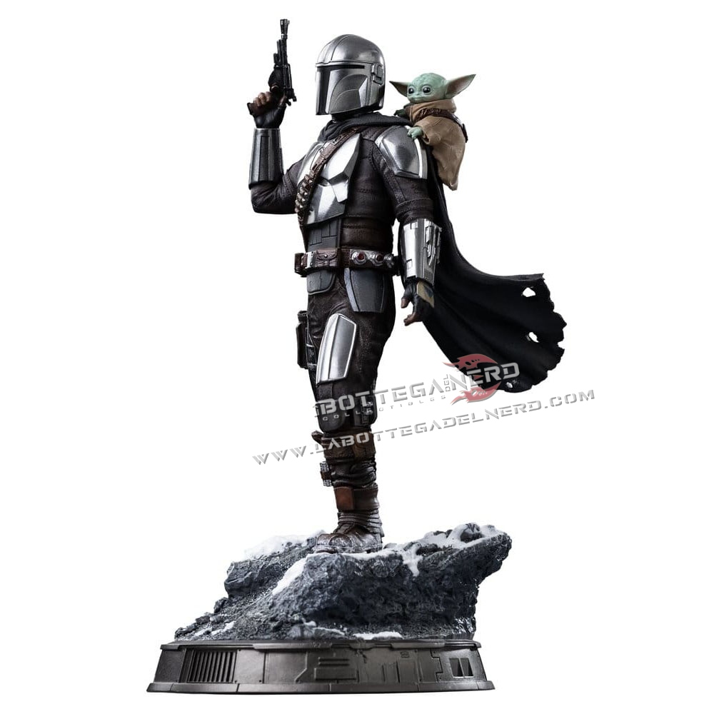 The Mandalorian & Grogu - Statue 1/10 The Mandalorian and Grogu 25cm - immagine 4
