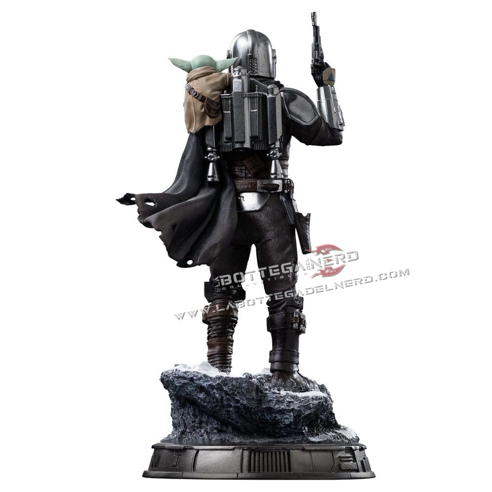The Mandalorian & Grogu - Statue 1/10 The Mandalorian and Grogu 25cm - immagine 5