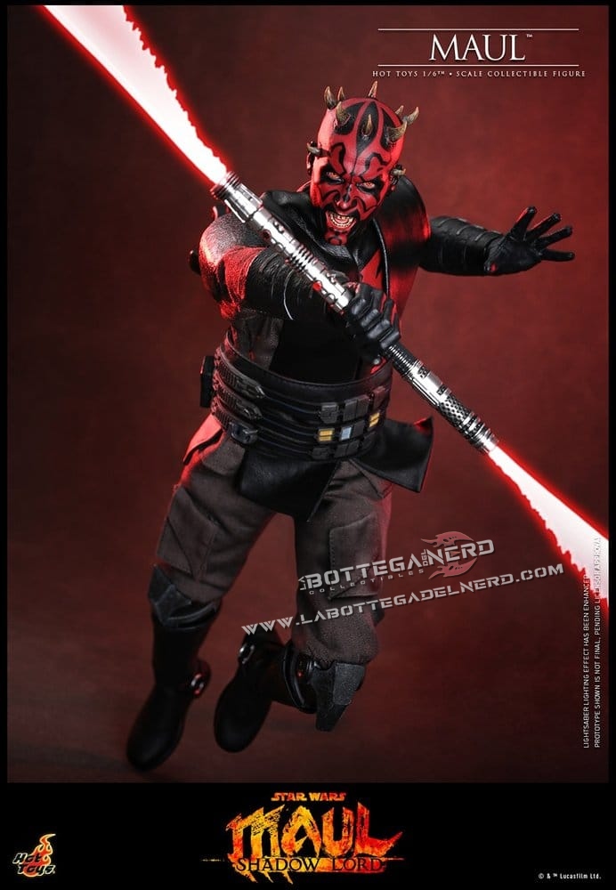 Star Wars: Shadow Lord - Masterpiece Action Figure 1/6 Maul 29cm - immagine 2