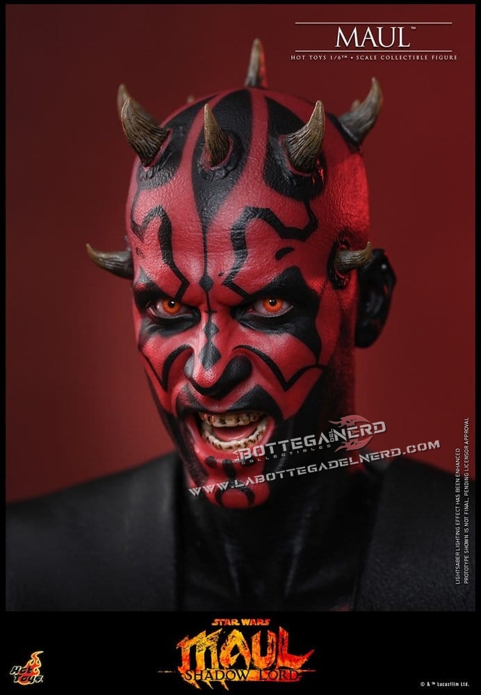 Star Wars: Shadow Lord - Masterpiece Action Figure 1/6 Maul 29cm - immagine 8