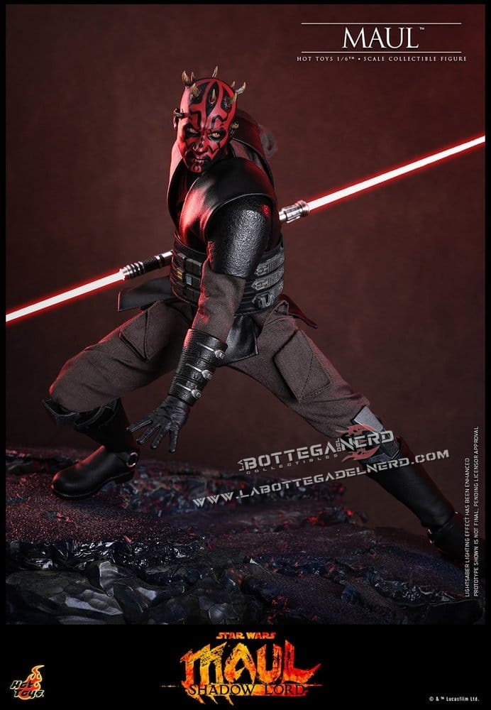 Star Wars: Shadow Lord - Masterpiece Action Figure 1/6 Maul 29cm - immagine 3