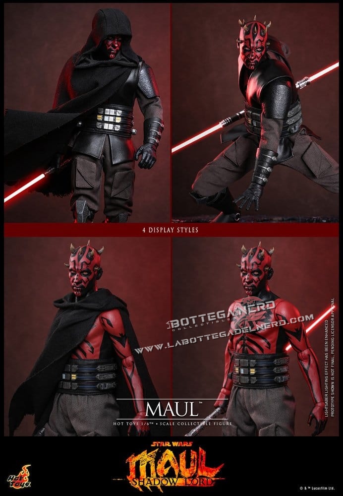 Star Wars: Shadow Lord - Masterpiece Action Figure 1/6 Maul 29cm - immagine 10