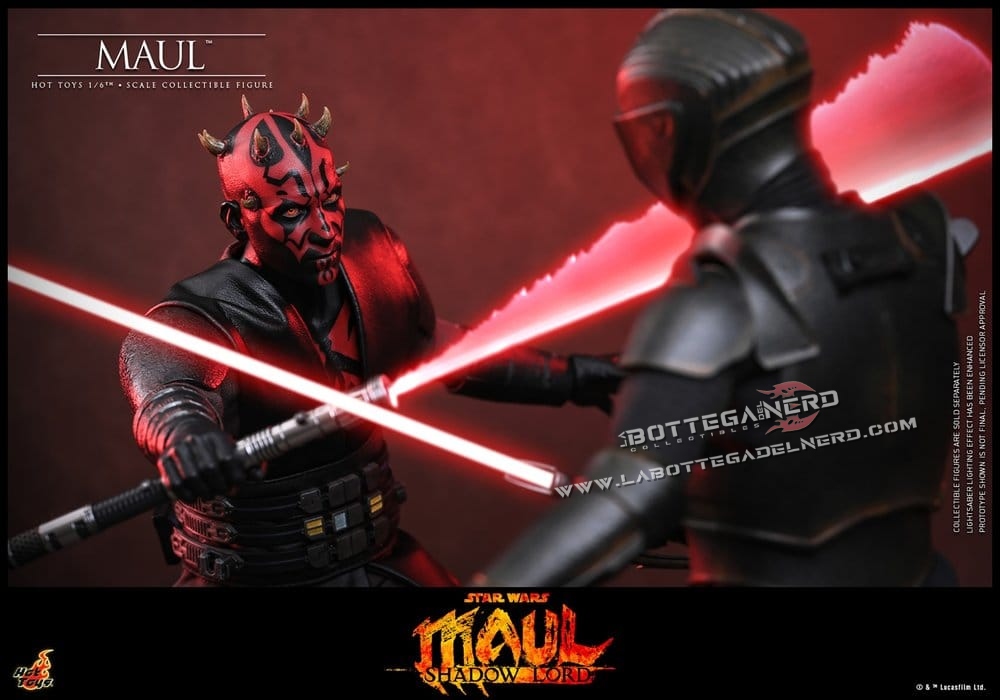 Star Wars: Shadow Lord - Masterpiece Action Figure 1/6 Maul 29cm - immagine 6