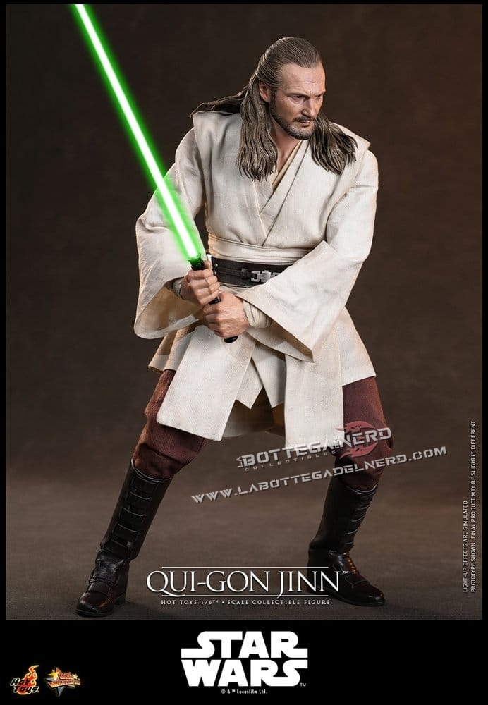 Star Wars - Action Figure 1/6 Qui-Gon Jinn (Collector Edition) 32cm - immagine 6