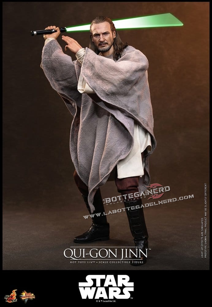 Star Wars - Action Figure 1/6 Qui-Gon Jinn (Collector Edition) 32cm - immagine 4