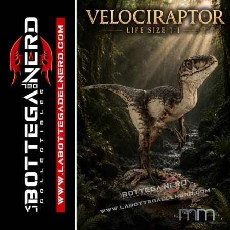 DINOS - Velociraptor V.2 Life Size 1:1 (Dimensioni Reali) 325cm