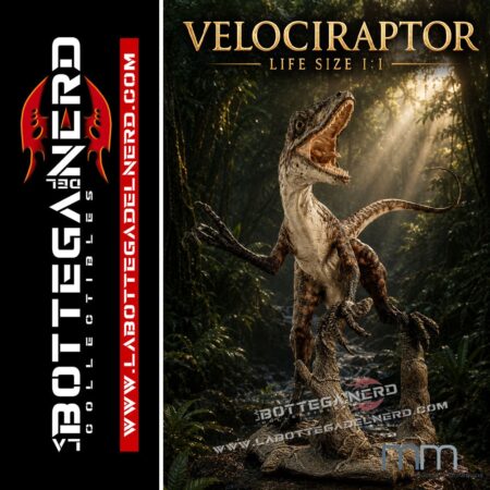 DINOS - Velociraptor V.1 Life Size 1:1 (Dimensioni Reali) 310cm