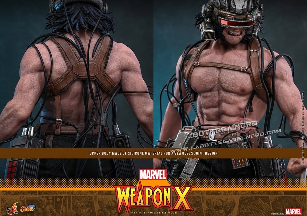 Marvel Comic - Action Figure 1/6 Weapon X 31cm - immagine 10