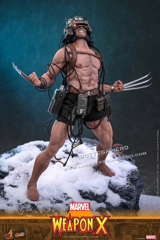Marvel Comic - Action Figure 1/6 Weapon X 31cm - immagine 8