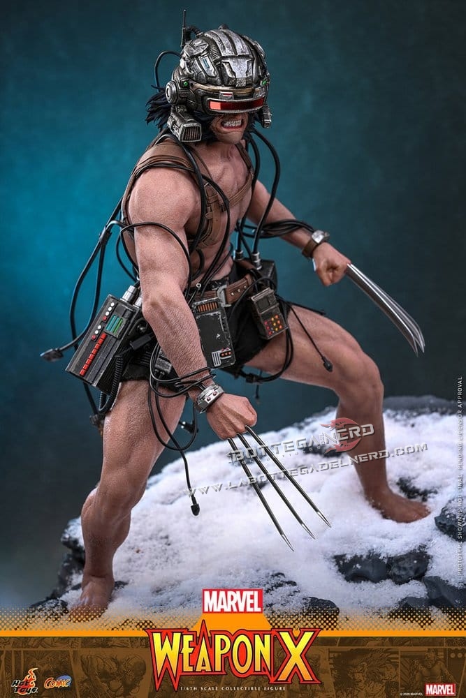 Marvel Comic - Action Figure 1/6 Weapon X 31cm - immagine 6