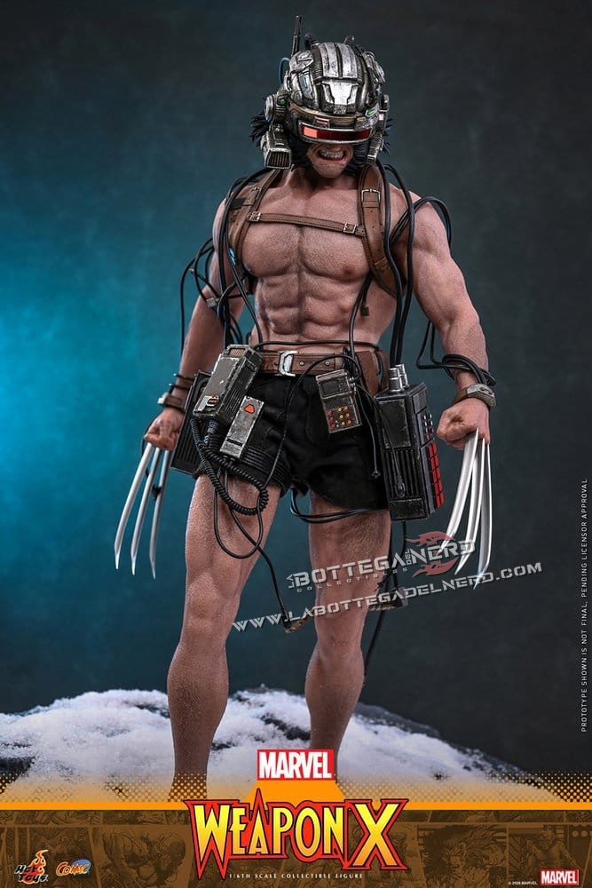 Marvel Comic - Action Figure 1/6 Weapon X 31cm - immagine 5