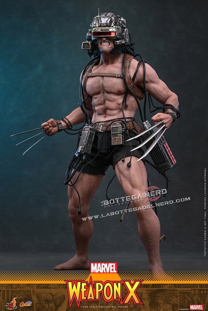 Marvel Comic - Action Figure 1/6 Weapon X 31cm - immagine 4