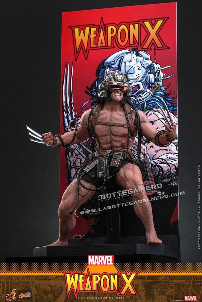 Marvel Comic - Action Figure 1/6 Weapon X 31cm - immagine 9