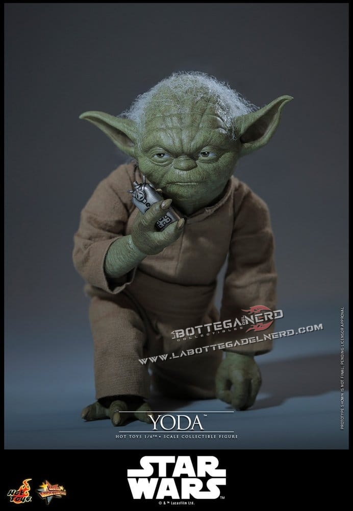 STAR WARS - Masterpiece Action Figure 1/6 Yoda 14cm - immagine 5