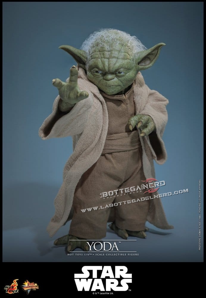STAR WARS - Masterpiece Action Figure 1/6 Yoda 14cm - immagine 4