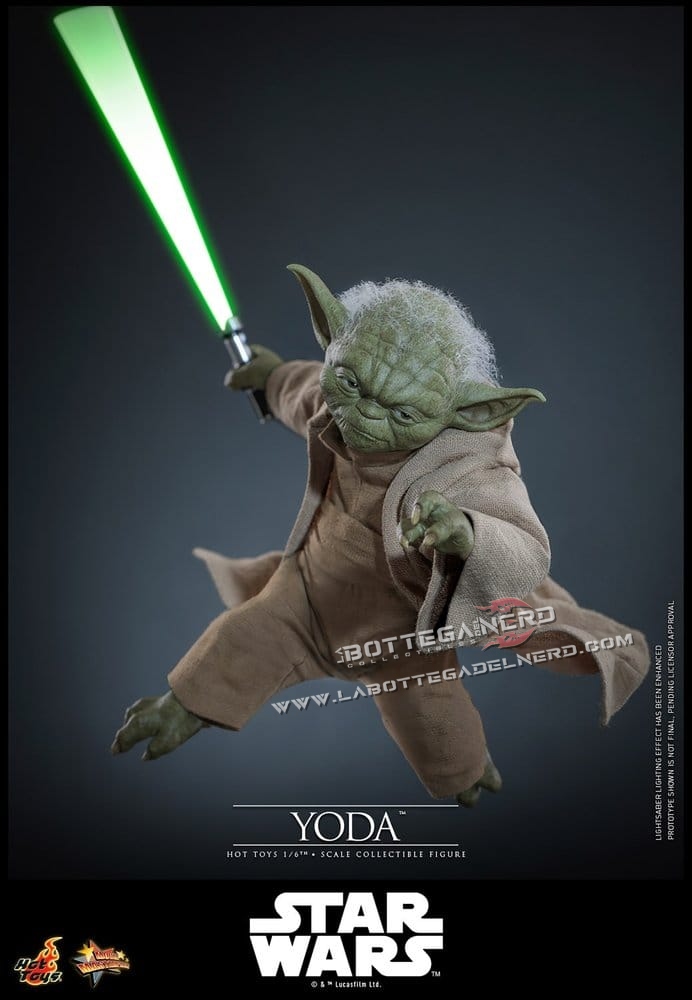 STAR WARS - Masterpiece Action Figure 1/6 Yoda 14cm - immagine 2