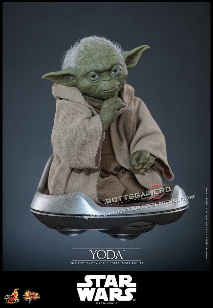 STAR WARS - Masterpiece Action Figure 1/6 Yoda 14cm - immagine 3
