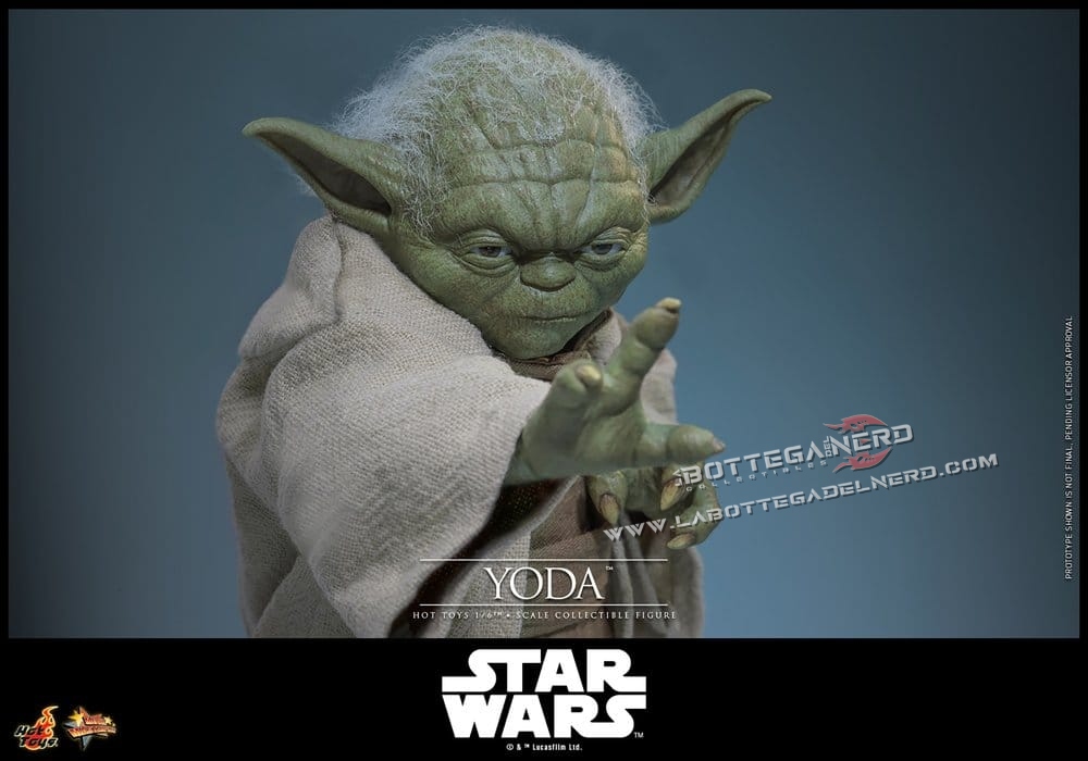 STAR WARS - Masterpiece Action Figure 1/6 Yoda 14cm - immagine 7