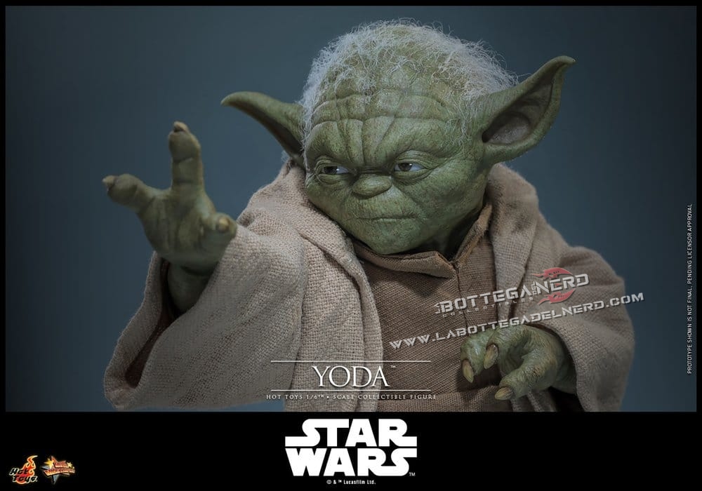 STAR WARS - Masterpiece Action Figure 1/6 Yoda 14cm - immagine 8