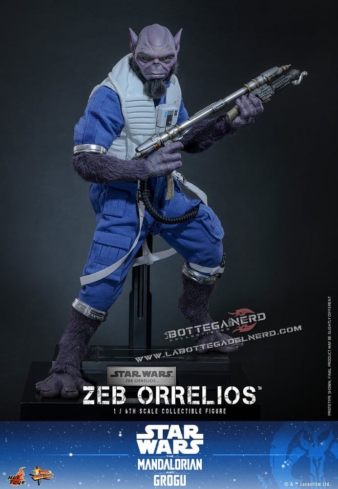 The Mandalorian & Grogu - Masterpiece Action Figure 1/6 Zeb Orrelios 33cm - immagine 2