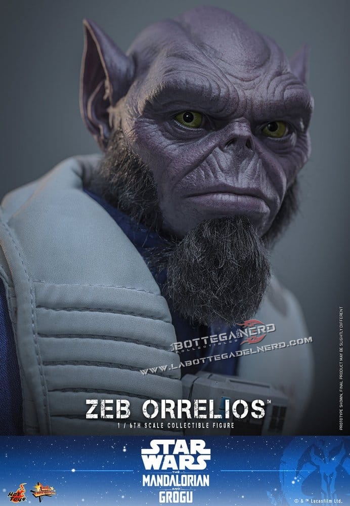 The Mandalorian & Grogu - Masterpiece Action Figure 1/6 Zeb Orrelios 33cm - immagine 7
