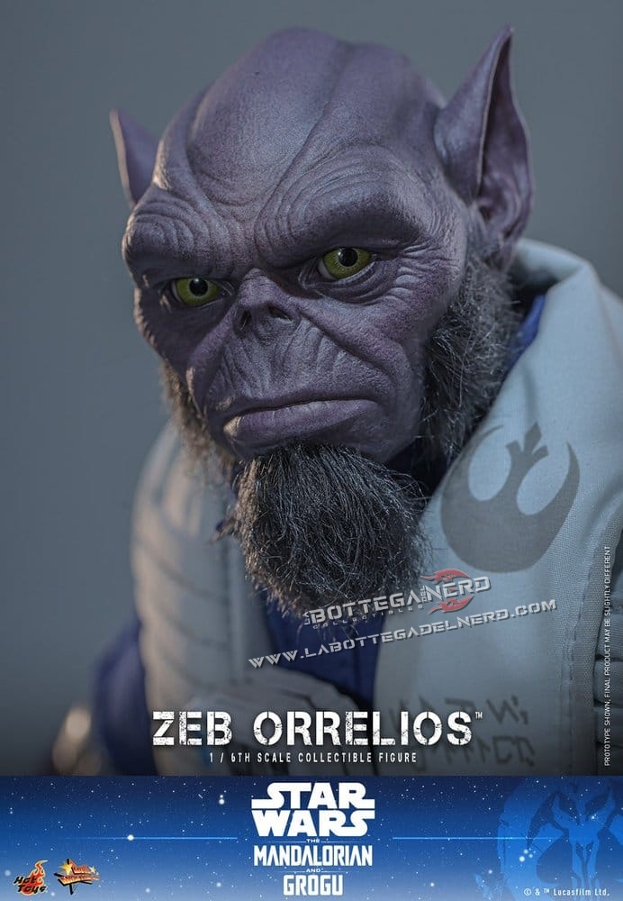 The Mandalorian & Grogu - Masterpiece Action Figure 1/6 Zeb Orrelios 33cm - immagine 6