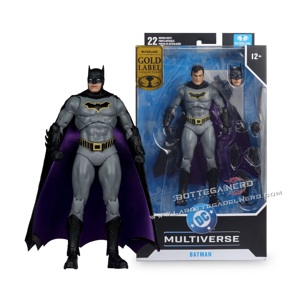 DC Rebirth - Action Figure Batman (Gold Label) 18cm - immagine 5