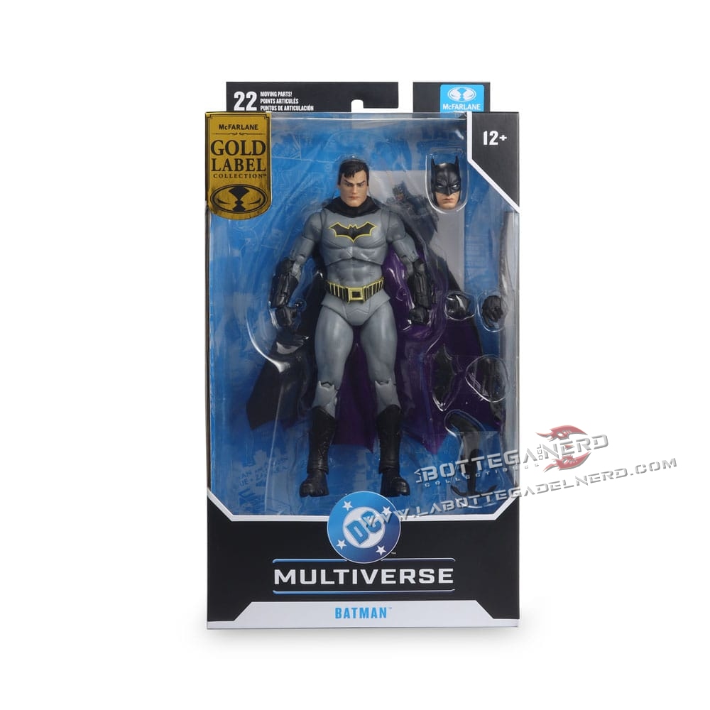 DC Rebirth - Action Figure Batman (Gold Label) 18cm - immagine 6