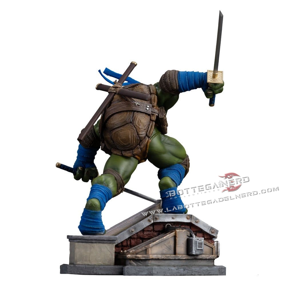 Teenage Mutant Ninja Turtles - Art Scale Statue 1/10 Leonardo 22cm - immagine 4
