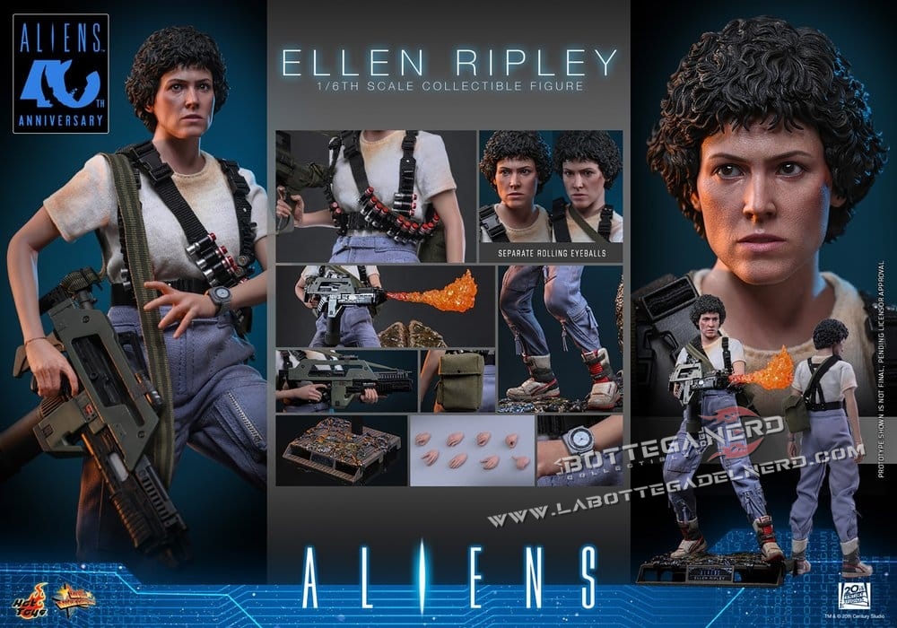 Aliens - Action Figure 40th 1/6 Ellen Ripley 30cm - immagine 10