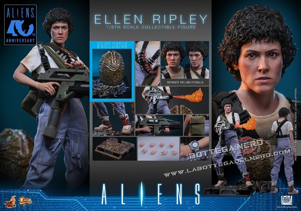 Aliens - Action Figure 40th 1/6 Ellen Ripley Deluxe 30cm - immagine 11