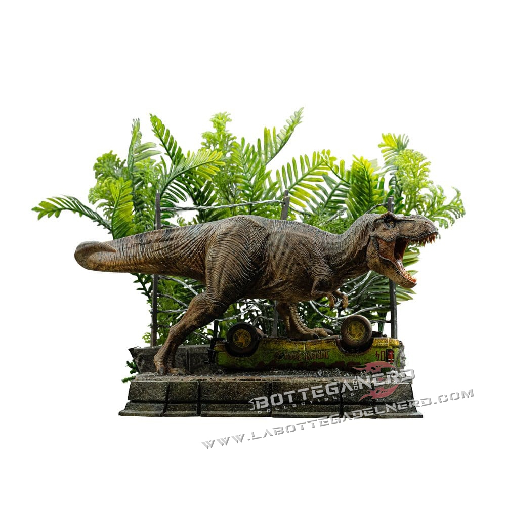 Jurassic Park - Icons Statue T-Rex Breakout Set A 27cm