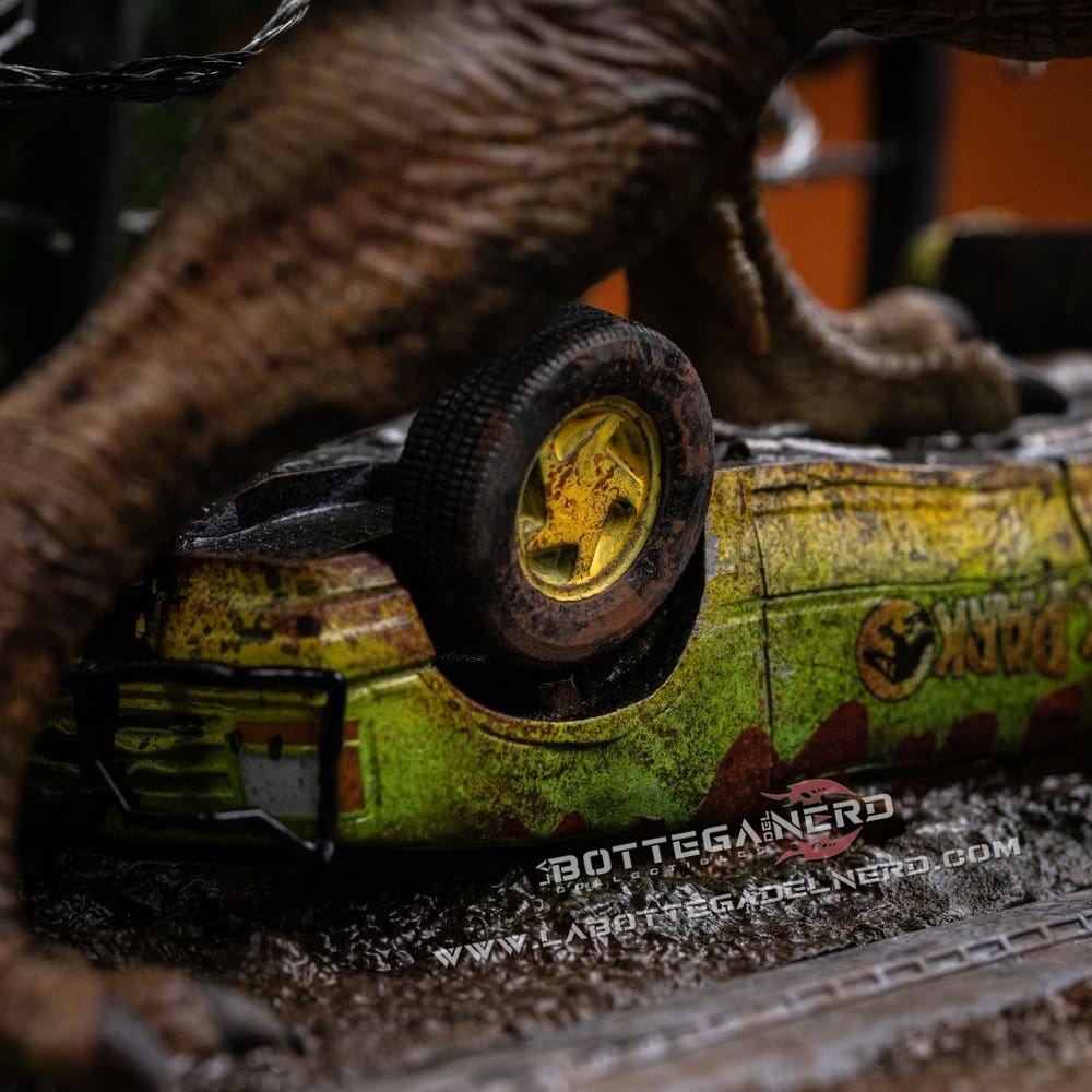 Jurassic Park - Icons Statue T-Rex Breakout Set A 27cm - immagine 8