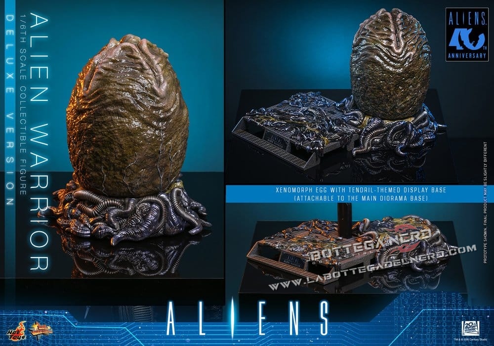 Aliens - Action Figure 40th 1/6 Alien Warrior Deluxe 39cm - immagine 9