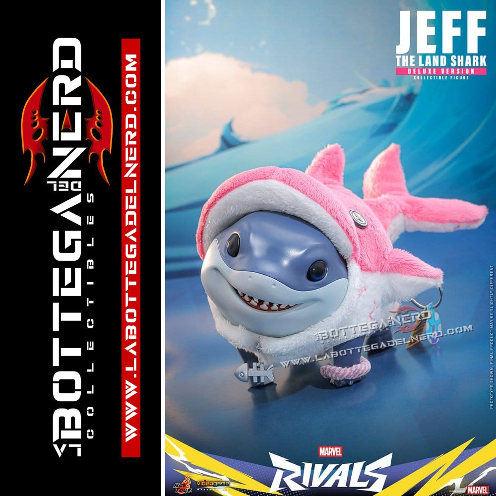 Marvel Rivals - Action Figure Jeff the Land Shark Deluxe 11cm
