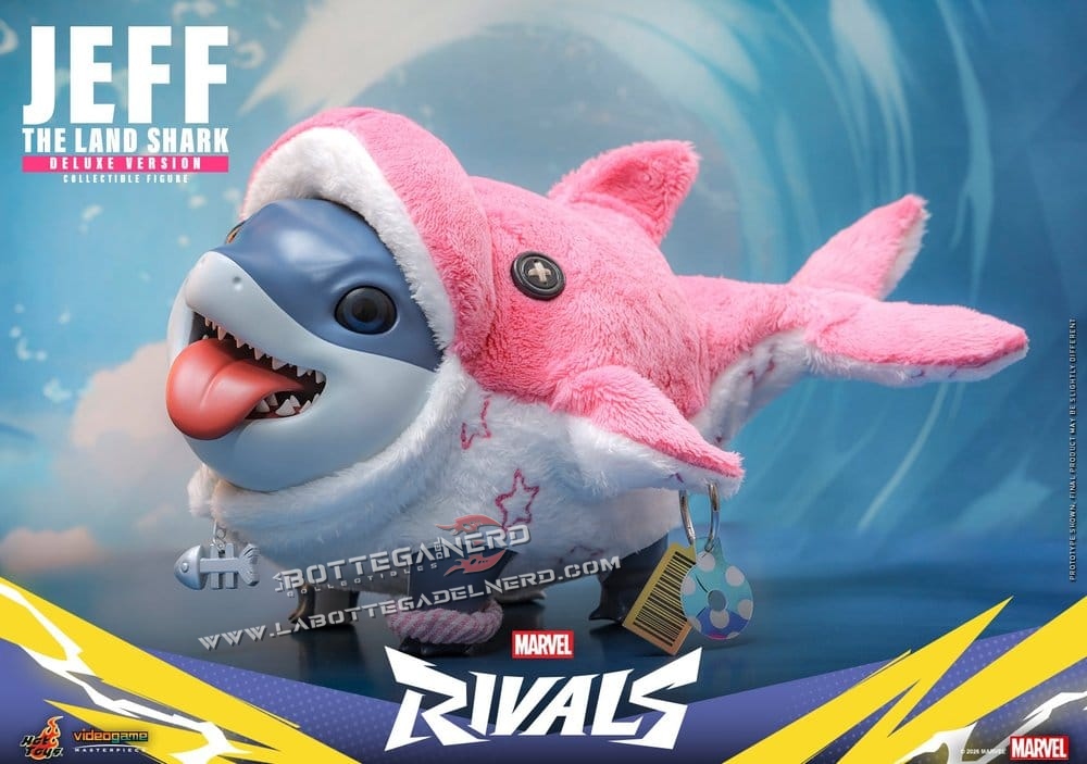 Marvel Rivals - Action Figure Jeff the Land Shark Deluxe 11cm - immagine 2