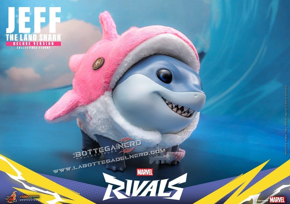 Marvel Rivals - Action Figure Jeff the Land Shark Deluxe 11cm - immagine 5