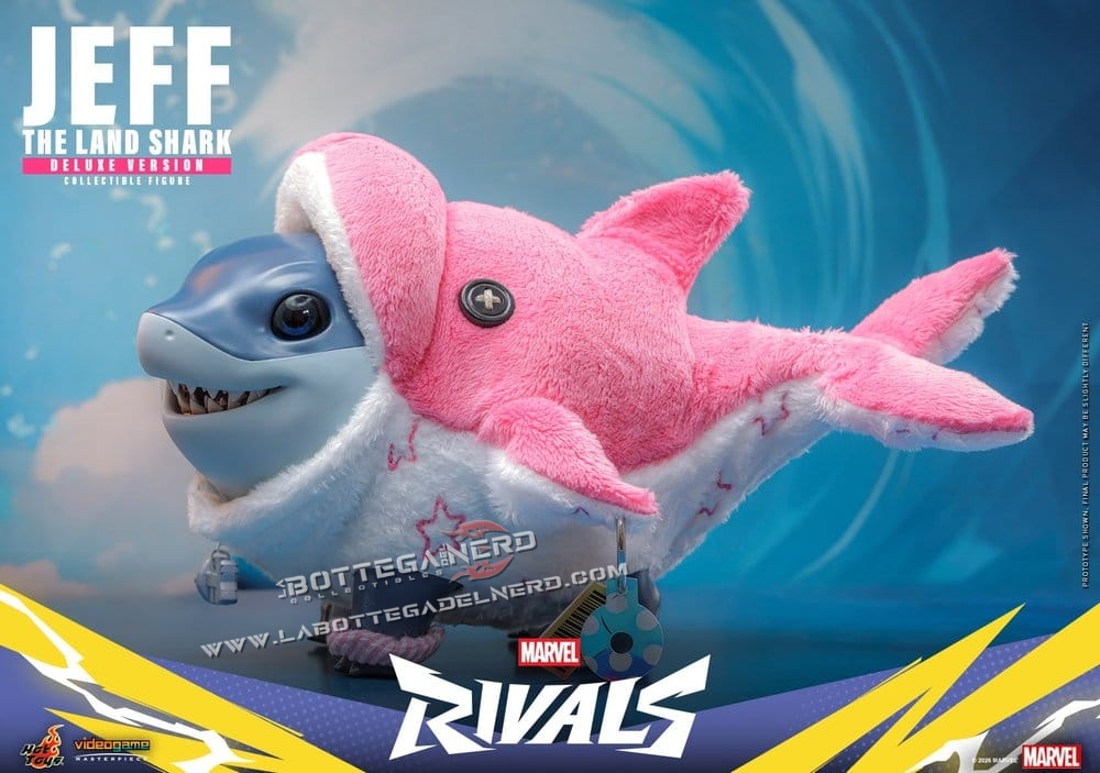 Marvel Rivals - Action Figure Jeff the Land Shark Deluxe 11cm - immagine 6