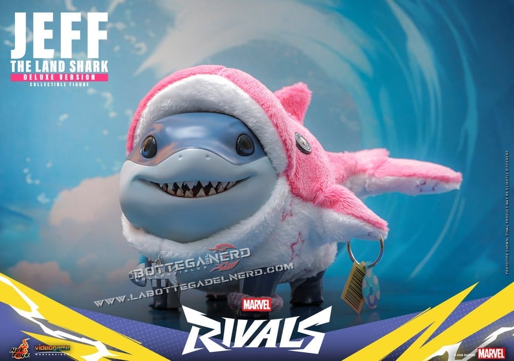 Marvel Rivals - Action Figure Jeff the Land Shark Deluxe 11cm - immagine 4