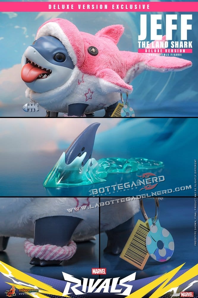 Marvel Rivals - Action Figure Jeff the Land Shark Deluxe 11cm - immagine 7
