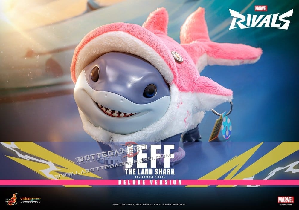 Marvel Rivals - Action Figure Jeff the Land Shark Deluxe 11cm - immagine 3