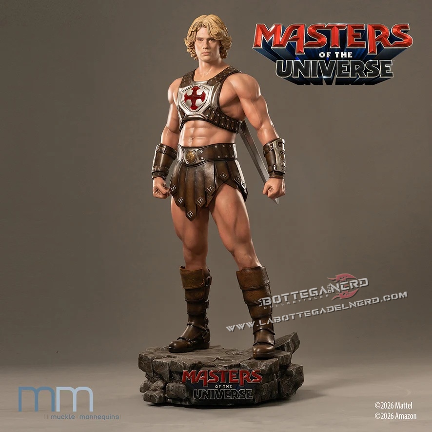 Masters of the Universe (2026) - Statue Life Size 1:1 He-Man 207cm - immagine 7