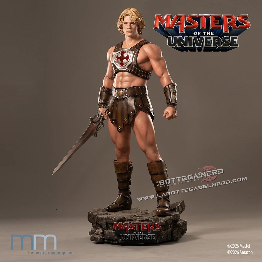Masters of the Universe (2026) - Statue Life Size 1:1 He-Man 207cm - immagine 4